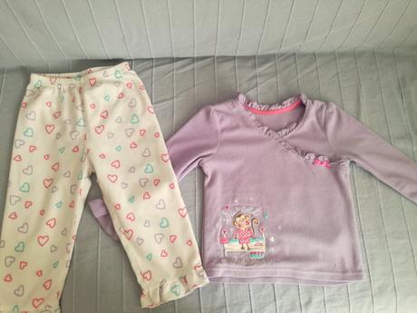 Teplé pyžamko, primark,86