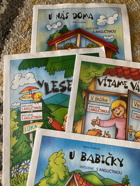 Maľujeme s angličtinou 4 zošity, 