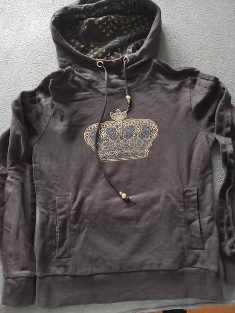 Mikina koruna, adidas,xs