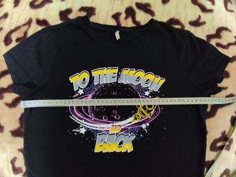 Čierne tričko to the moon and back, zn.kids, kids,158