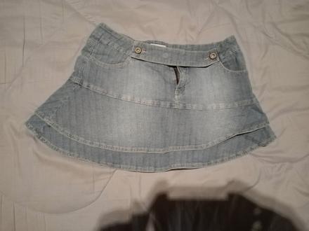 Dámska riflova sukňa, 38