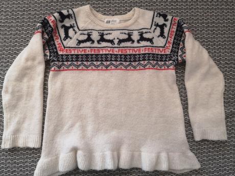Zimny pulover, h&m,122