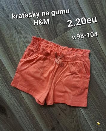 Kraťasky h&m, 98