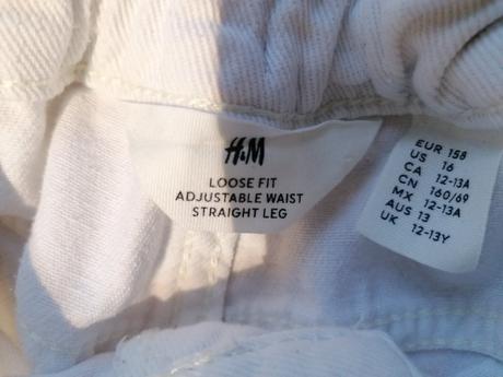 Širšie rifle, h&m,158