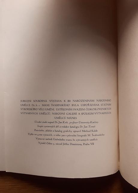 Max švabinský - soubor malířského díla 1953, 