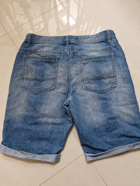 Panske riflove kratasy, denim co,32