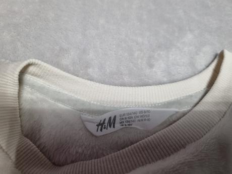 Mikina jednorožec 134/140, h&m,134
