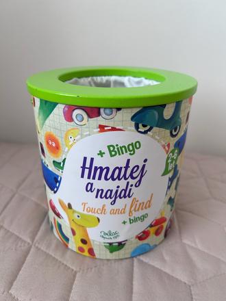 Drevena hra vilac hmataj a najdi, 