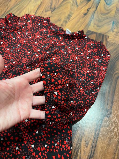 Srdiečkové šaty lindex 164, lindex,164