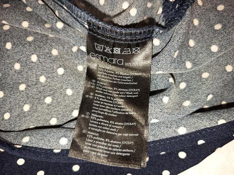 Bodkovaná blúzka, esmara,m