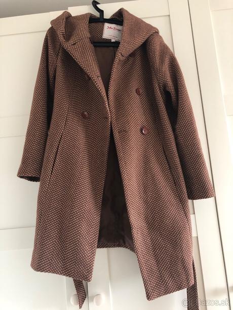 Krátky kabát s vlnou melirovany pc 54e, bonprix,42