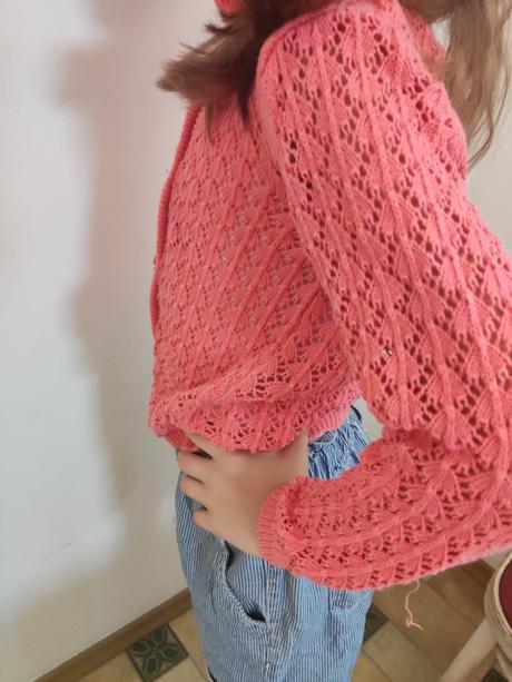 Háčkovany sveter, pepperts,122