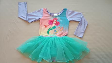 Kostým na karneval ariel / úbor na cvičenie,