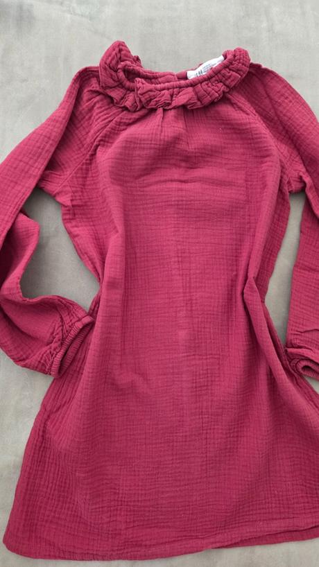 Nádherné mušelínové šaty h&m veľ.128 top stav, h&m,128