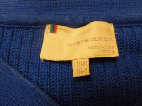 Modrý sveter, tchibo,158