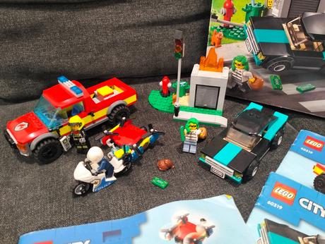 Lego city hasiči a policajná nahanacka, 