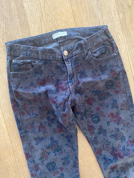 Kvetovane mencestrove nohavice zara, zara,164