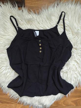 Dámske tričko na ramienka, h&m,36