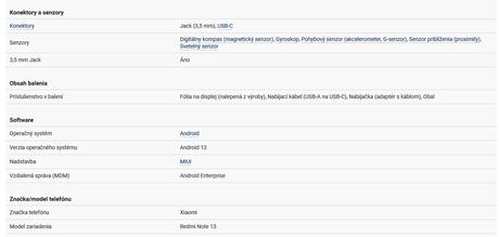 Xiaomi redmi note 13 8 gb/256 gb zelený, xiaomi