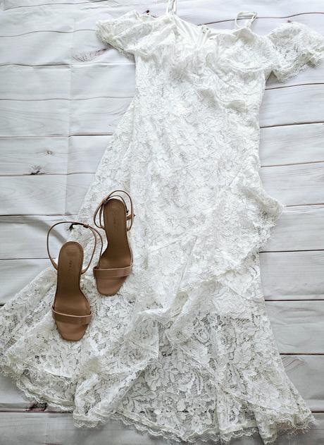 Nádherné čipkové šaty, l