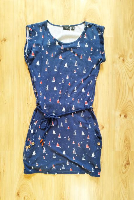 Letné šaty s námorníckym motívom, bonprix,m