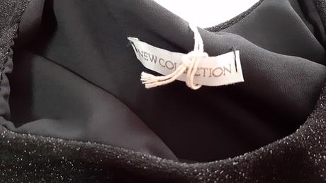 Nova čierna tunika top, l