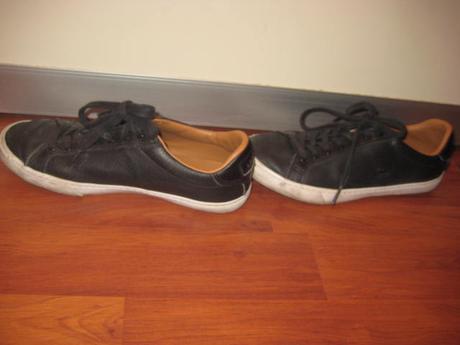 Topánky - tenisky kožené lacoste, lacoste,35