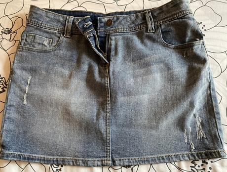 Kvalitná riflová sukňa gina v. 38 - m, gina,38