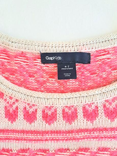 Teplý svetrík, gap,122