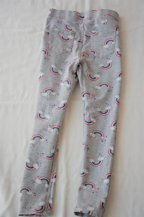 Pohodlné bavlnené jeggins, h&m,134