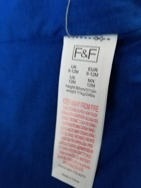 Teplá vesta, f&f,80