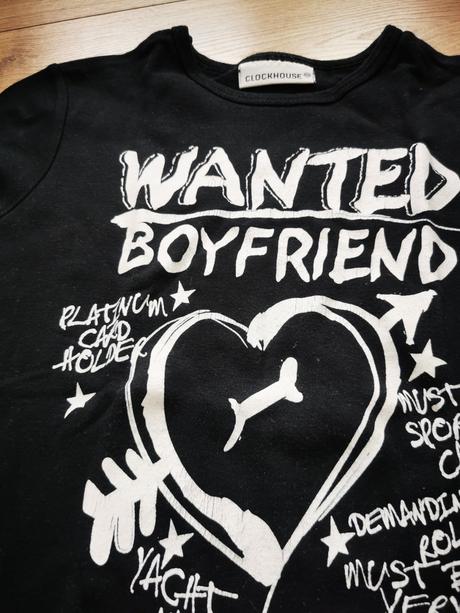 Vtipné tričko, clockhouse,m