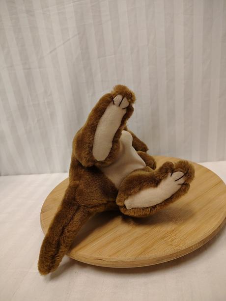 Plyšový hnedý klokan, 32 cm, 