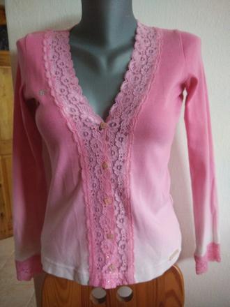 Svetrík s čipkou c s, s