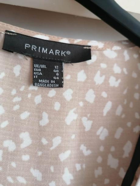 Volániková blúzka, primark,40