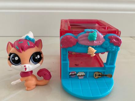 Littlest pet shop sugar sprísnil s domčekom,