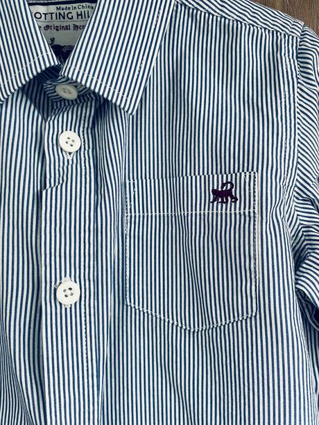 Veľmi jemná pruhovaná košieľka, 104