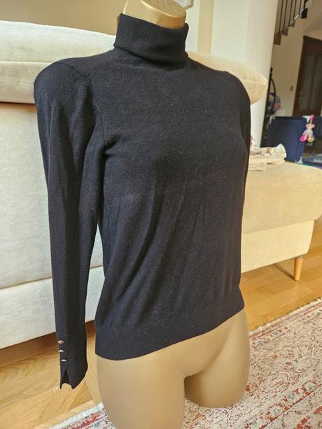 Zara čierny rolák m, zara,m