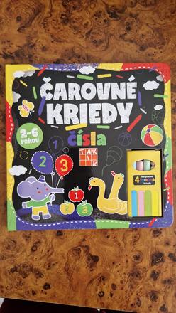 Kniha čarovné kriedy čísla z vydavateľstva taktik,