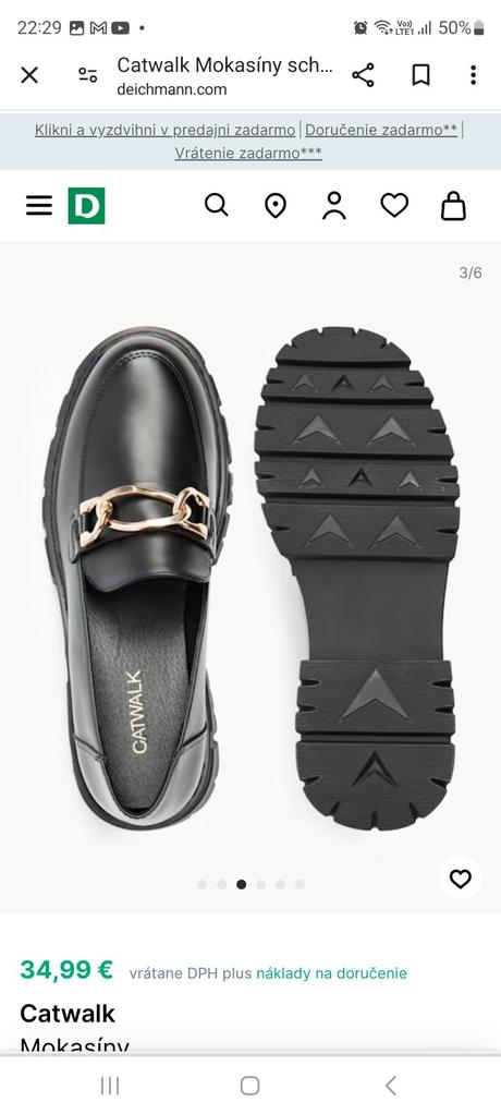 Mokasíny catwalk, 37