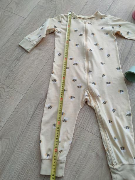 Lindex pyžamo overal včielky, veľ. 98, lindex,98