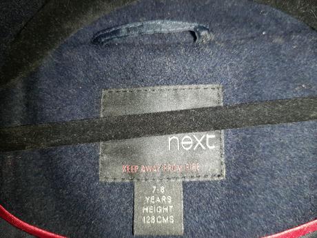 Vlnený kabátik next, next,128