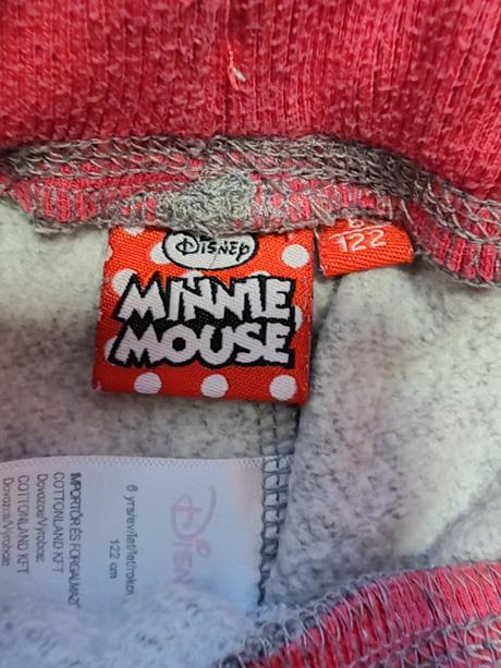Minnie teplaky + leginy 122-6/7 r., disney,122