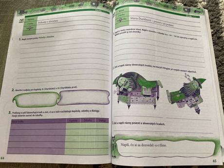 Čítanka pre 4. ročník zš pracovný zošit,