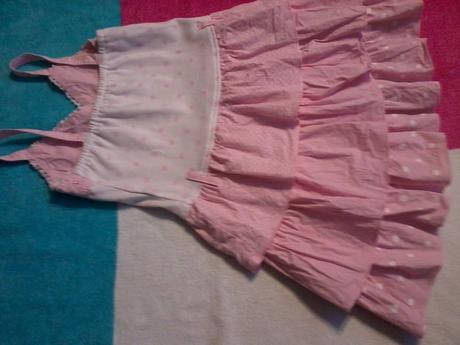 Dievčenské letné šaty 5 / 7 rokov., 122