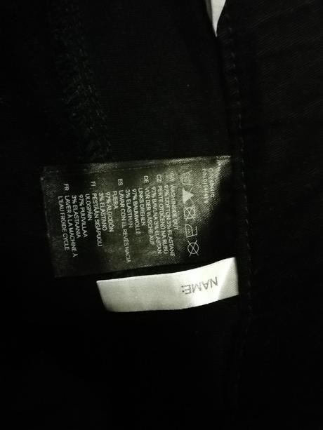 Dievčenské čierne rifle - h&m., h&m,146