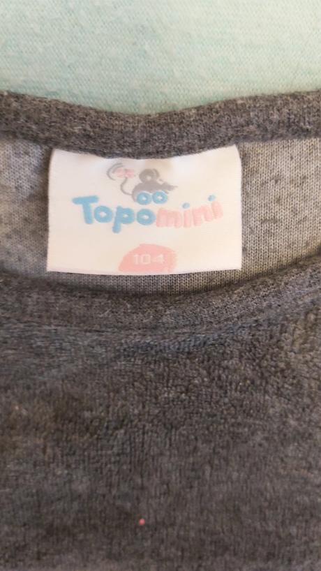 Mikinové tričko 104, topomini,104