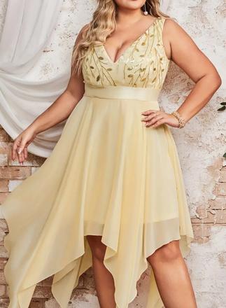 Krásne spoločenské šaty, xxl / xxxl