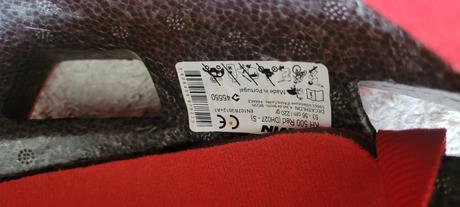 Prilba b-twin decathlon,