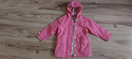 Podšitý prechodný kabátik - bundička, aj do dažďa, 110